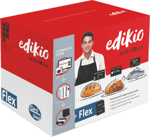 Evolis Edikio Flex prijskaart printer Pakket