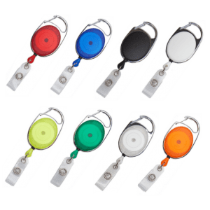 assortiment 8 kleuren kunststof hoge kwaliteit skipashouder yoyo met karabiner haak