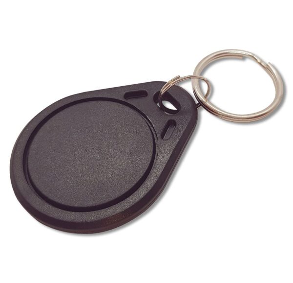 MIFARE® keytag sleutelhanger zwart
