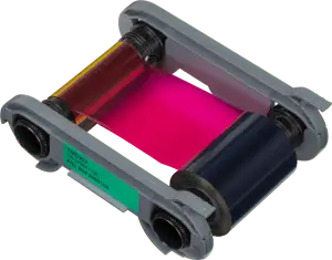 5 panel full color YMCKO printlint cassette met 300 afdrukken voor gebruik in de Evolis Primacy2 kaartprinter