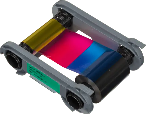 5 panel full color ½YMCKO printlint cassette met 400 afdrukken voor gebruik in de Evolis Primacy2 kaartprinter