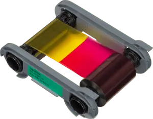 6 panel full color YMCKOK printlint cassette met 200 afdrukken voor gebruik in de Evolis Primacy2 kaartprinter