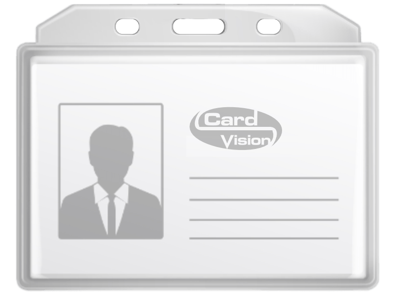 hard kunststof kaarthouder voor ID card