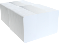 2 pack blanco cards 2 pakken van 100 plastic kaarten op bankpas formaat