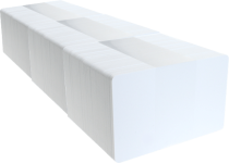 3 pack blanco cards 3 pakken van 100 plastic kaarten op bankpas formaat
